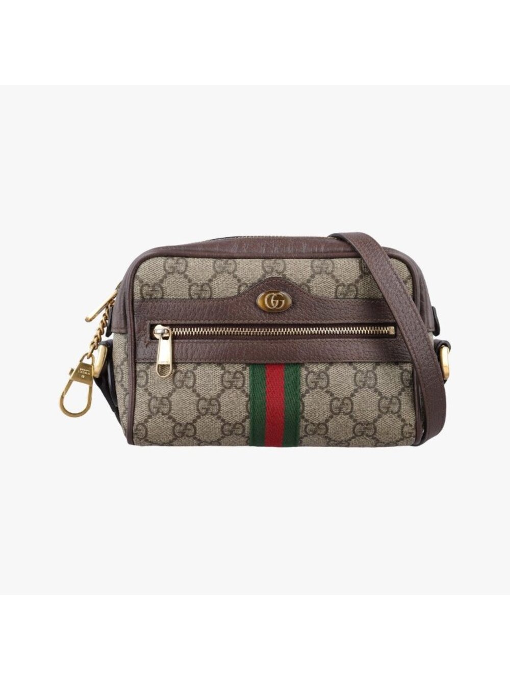 Gucci Ophidia Brown Red Green Leather